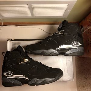 Jordan 8 Chrome 2003 Release Size 12